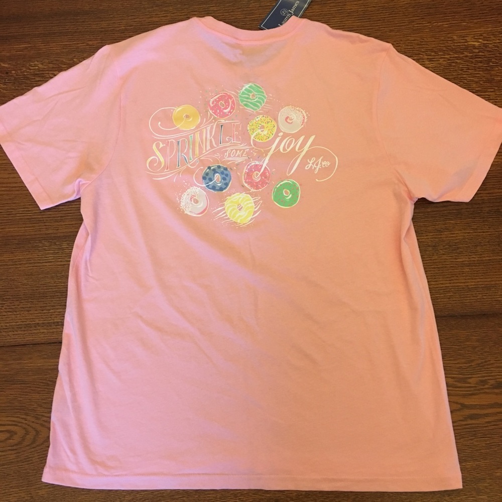 Lauren James “Sprinkle Some Joy” Sweet Tee Size L